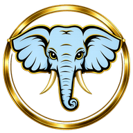 Karlah Nails elephant logo